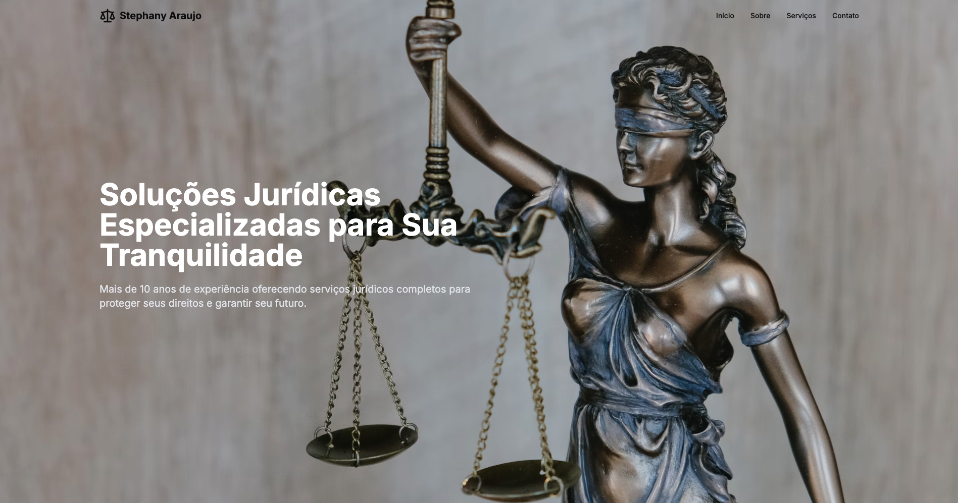 Stephany Araujo - Website